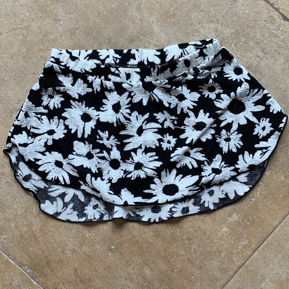 capezio floral ballet skirt—Girls